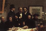 Henri Fantin-Latour The Corner of the Table oil painting artist